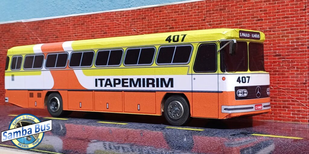 Como Escolher a Miniatura de Ônibus Ideal para Presentear um Apaixonado por Ônibus? 7 Miniatura de Ônibus Viação Itapemirim Samba Bus Miniaturas