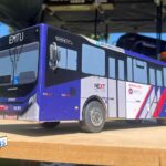 Miniatura de Ônibus Urbano Caio Apache VIP 5 EMTU Samba Bus Miniaturas de Ônibus Caio Apache Vip 5 Next Mobilidade
