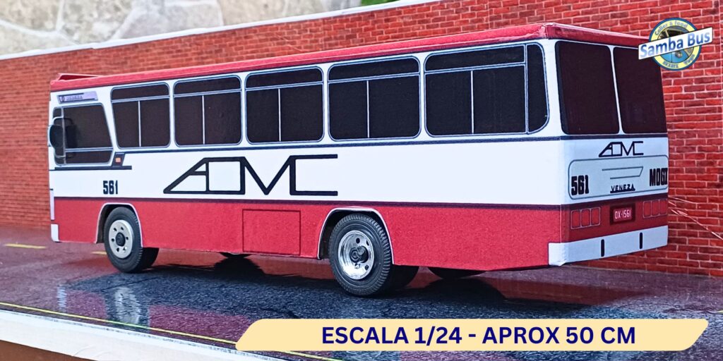 Miniatura de Ônibus Urbano Ciferal