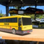 Miniatura de Ônibus Viação Itapemirim Samba Bus Miniatuas de Ônibus
