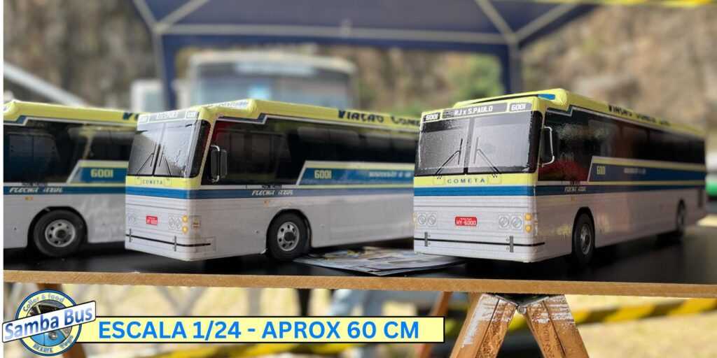 Miniatura de Ônibus Cometa