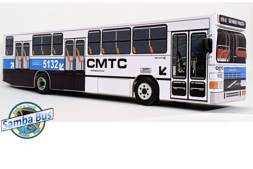 Miniatura de Ônibus Urbano Samba Bus Miniaturas (1) - Copia