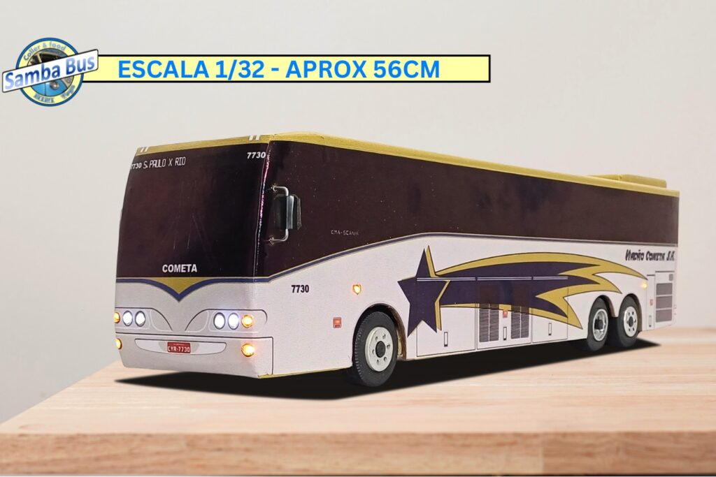 Miniatura de Ônibus Cometa Estrelão
