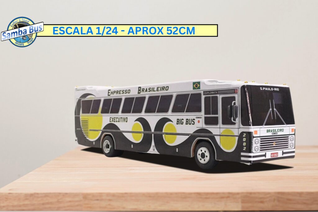 Miniatura de Ônibus Expresso Brasileiro Nielson Diplomata (4)
