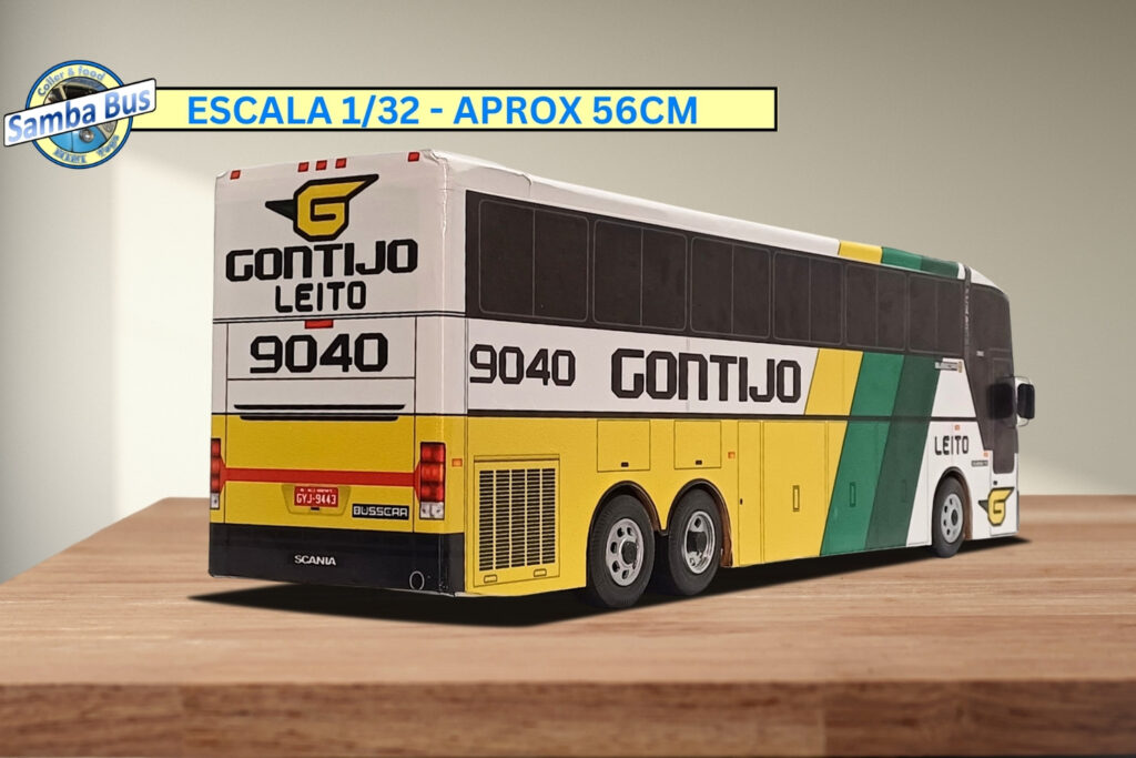 Miniatura de Ônibus Gontijo Leito (2)