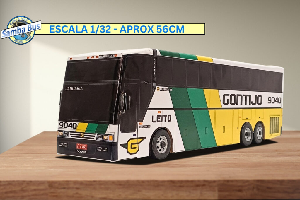 Miniatura de Ônibus Gontijo Leito (3)