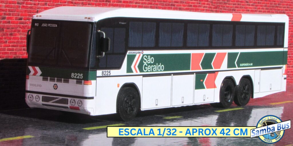 Miniatura de Ônibus São Geraldo Marcopolo G4 (2)