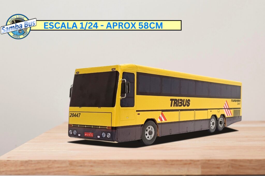 Miniatura de Ônibus Viação Itapemirim Tribus III 20447 (3)