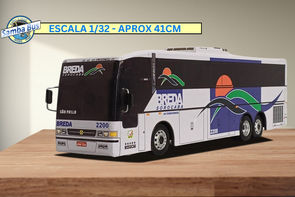 Ônibus em Miniatura Breda Sorocaba (4)
