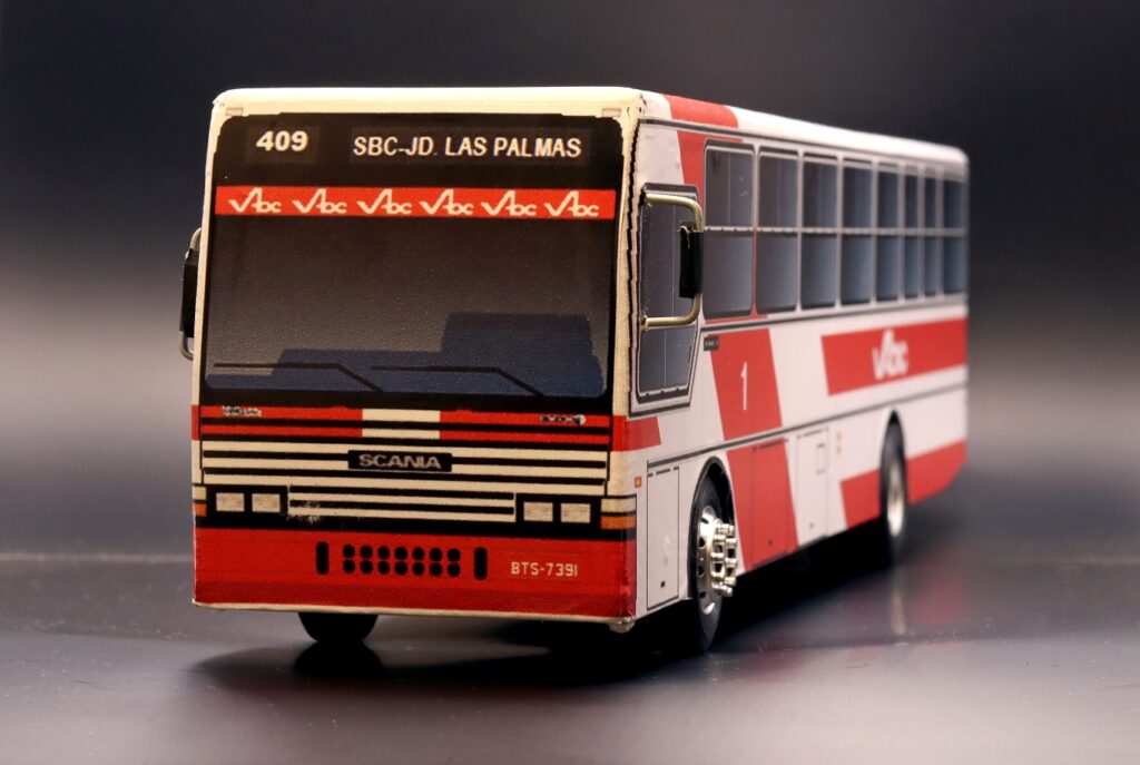 Ônibus em Miniatura Caio Vitória Scania F113 ABC