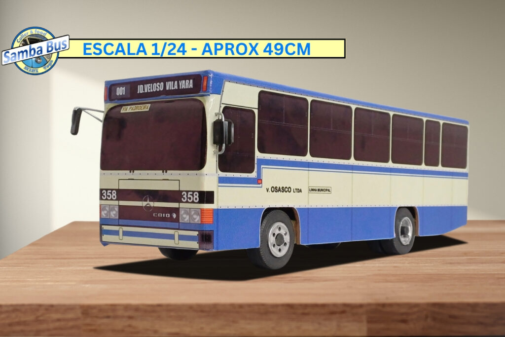 Ônibus em Miniatura Viação Osasco Caio Amélia (3)