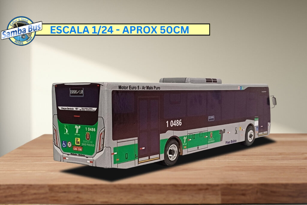Miniatura de Ônibus Caio Millennium 4