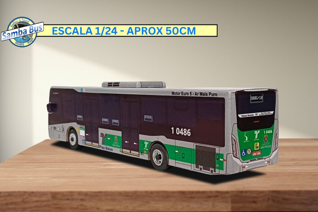 Miniatura de Ônibus Caio Millennium 4