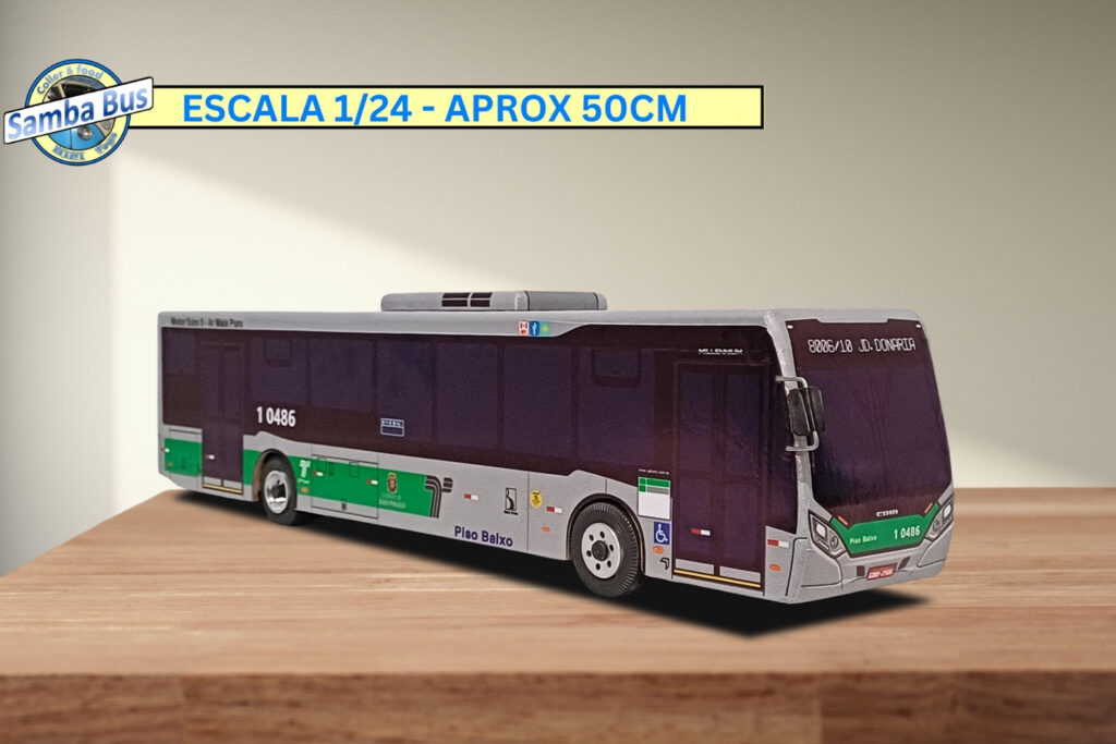 Miniatura de Ônibus Caio Millennium 4
