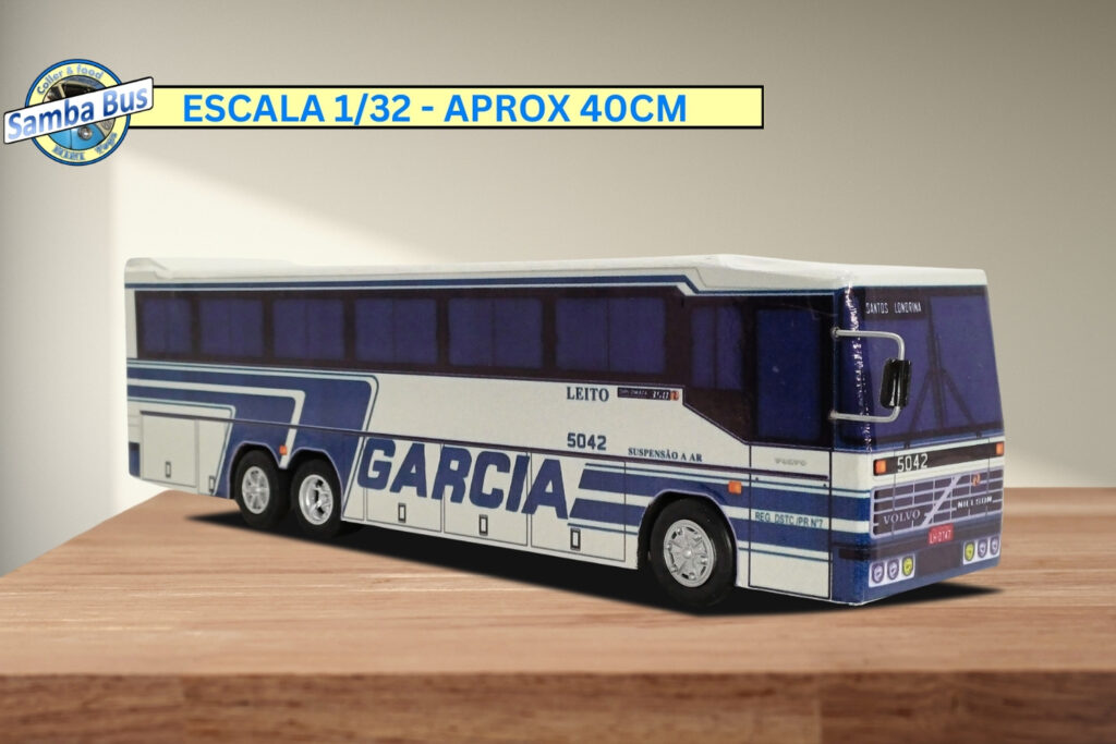 Miniatura de Ônibus Viação Garcia Nielson Diplomata Escala 1-32 (5)