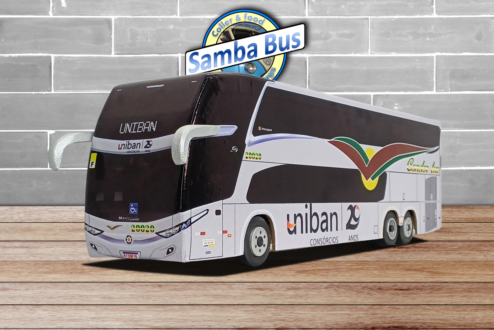 Miniaturas de Ônibus Personalizadas para Empresas