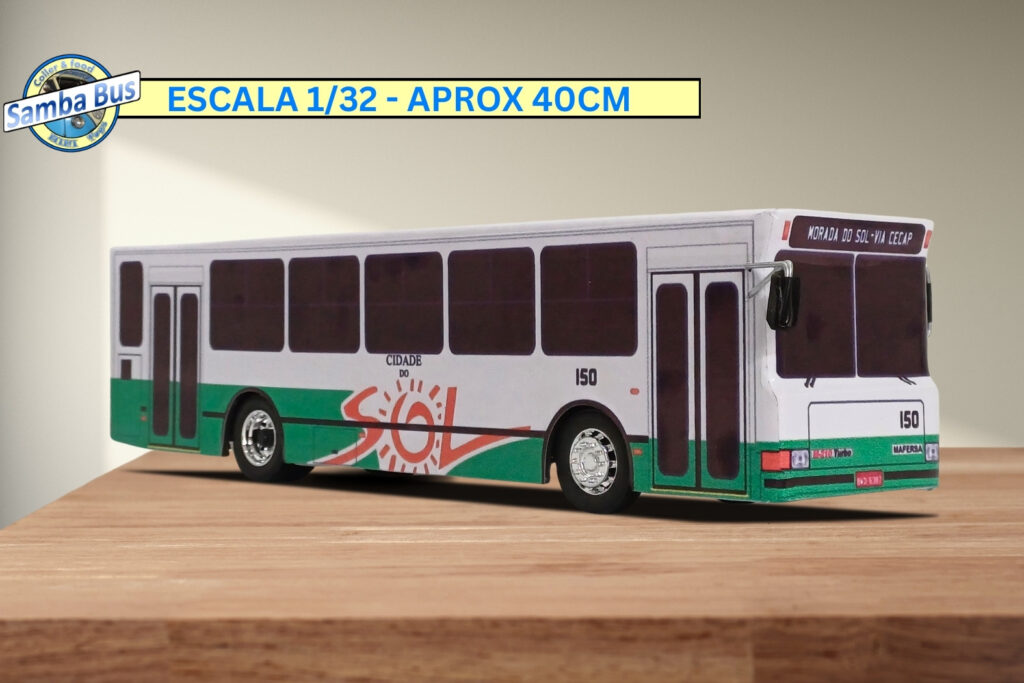 Ônibus de Miniatura Mafersa Cidade do Sol