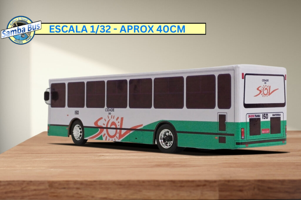 Ônibus de Miniatura Mafersa Cidade do Sol