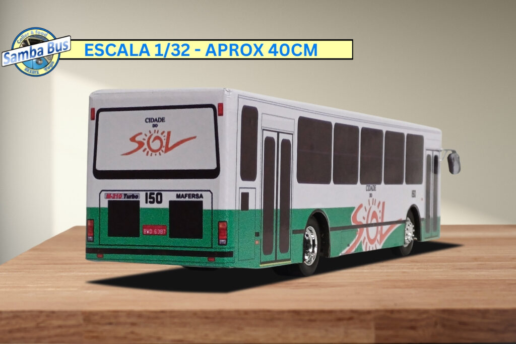 Ônibus de Miniatura Mafersa Cidade do Sol