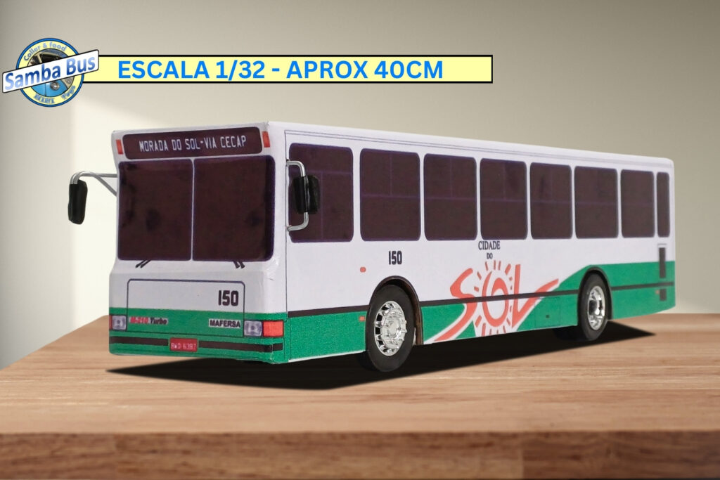 Ônibus de Miniatura Mafersa Cidade do Sol