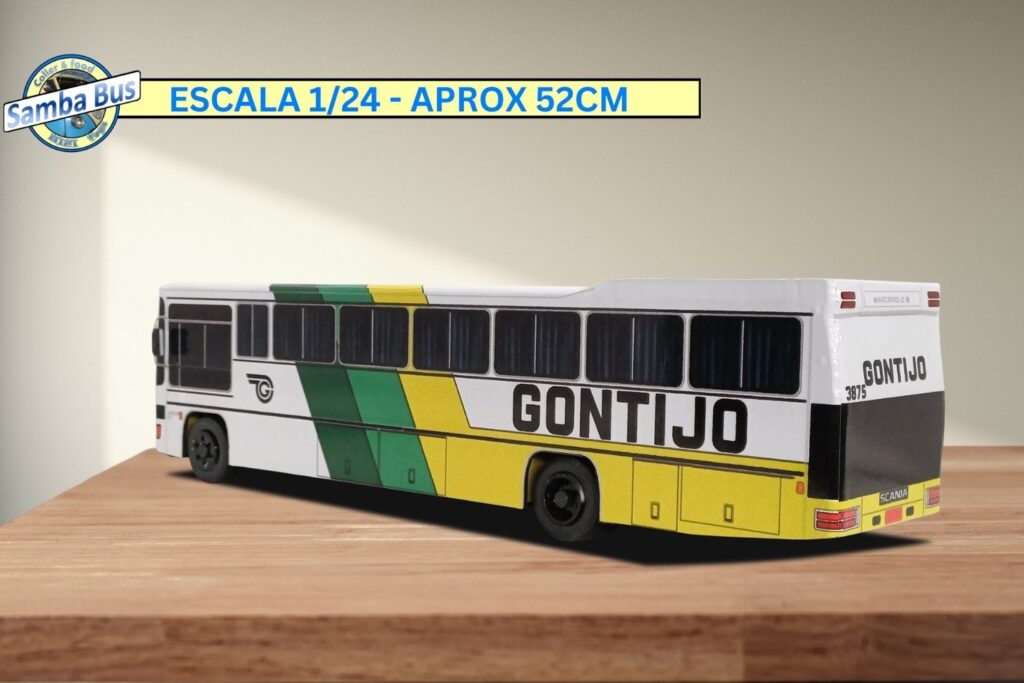 Ônibus em Miniatura Gontijo Marcopolo III Motor Dianteiro Scania (4)