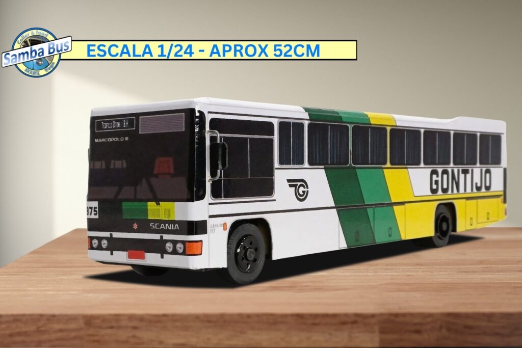 Ônibus em Miniatura Gontijo Marcopolo III Motor Dianteiro Scania (5)