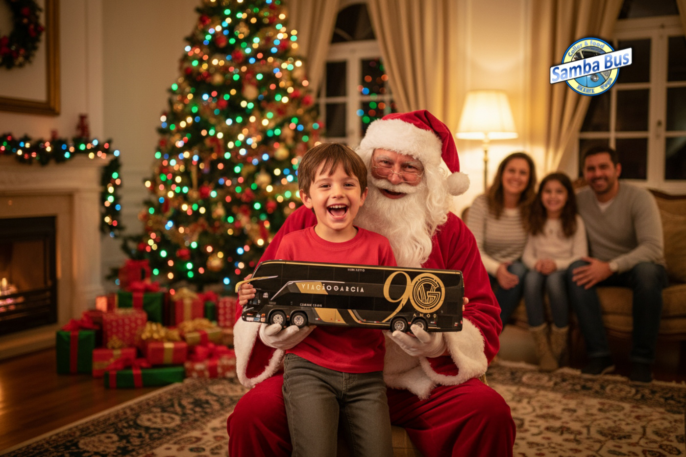 Miniatura de Ônibus como Presente de Natal: Um Encanto Sobre Rodas