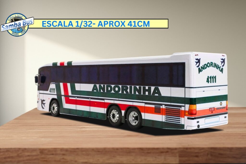 Miniatura de Ônibus Andorinha Marcopolo G4 (2)