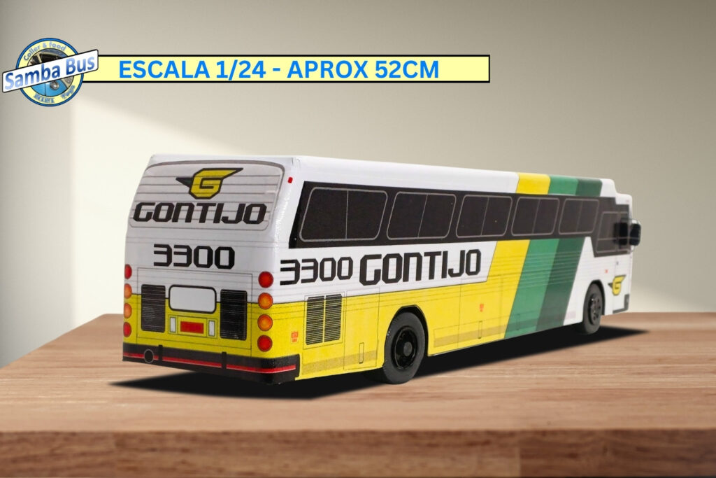 Miniatura de Ônibus CMA Flecha Azul Gontijo (3)