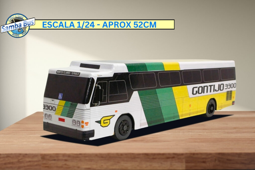 Miniatura de Ônibus CMA Flecha Azul Gontijo (4)