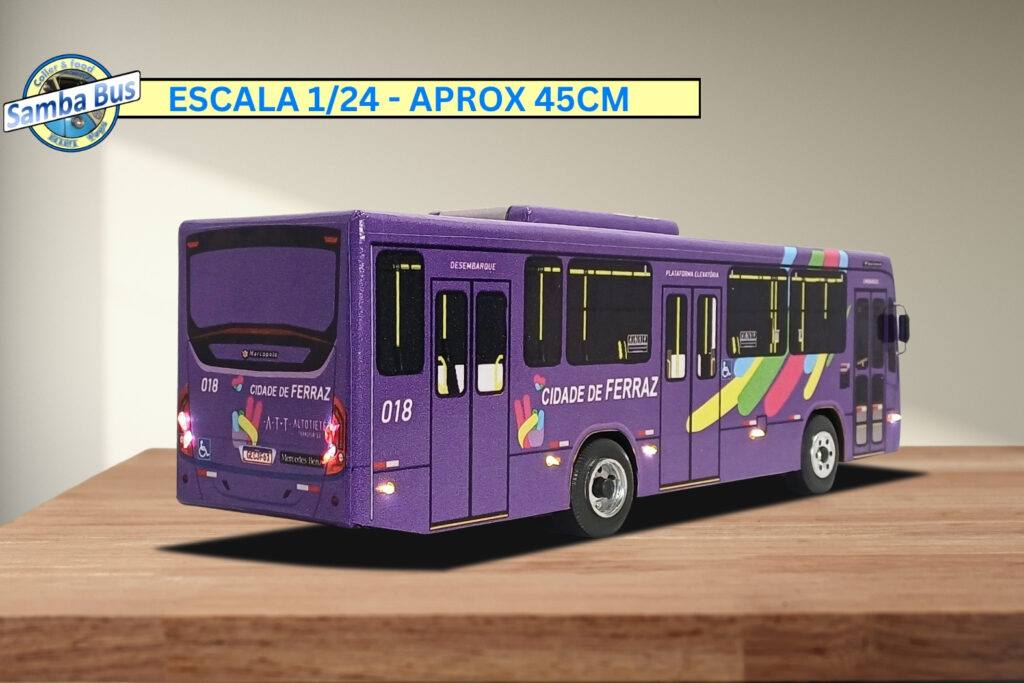 Miniatura de Ônibus Cidade de Ferraz de Vasconcelos (4)