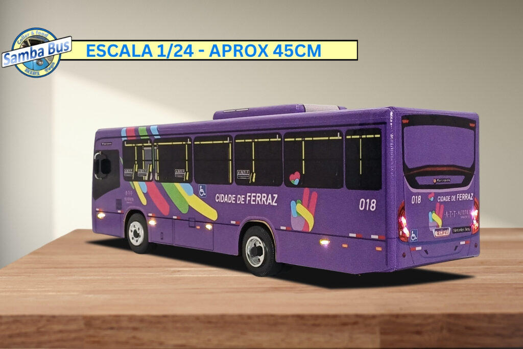 Miniatura de Ônibus Cidade de Ferraz de Vasconcelos (5)
