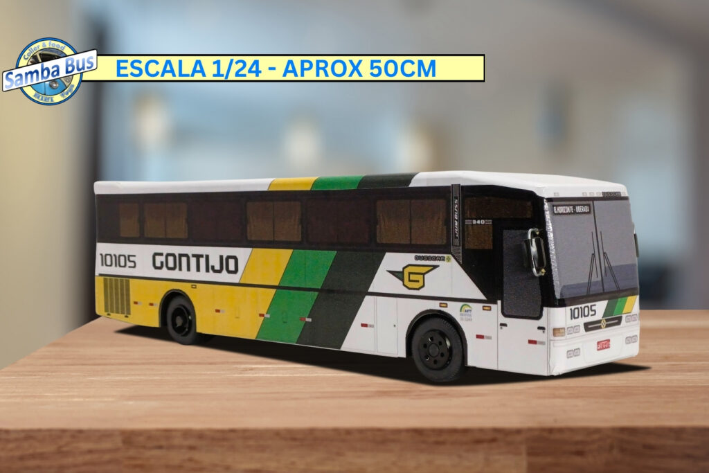 Miniatura de Ônibus Gontijo Busscar El Buss 340 (2)
