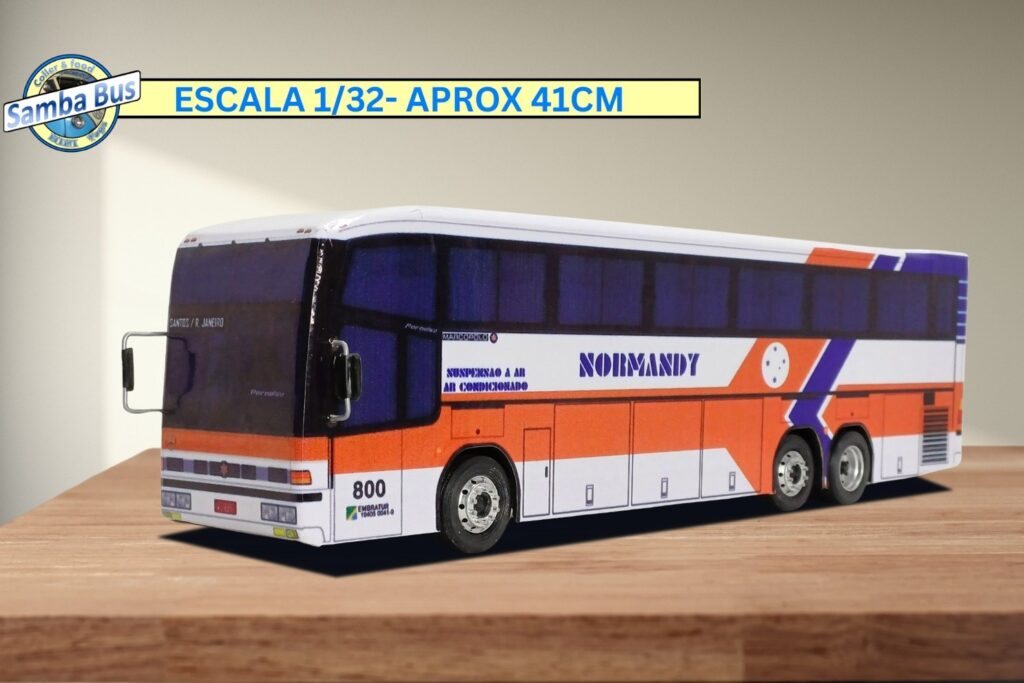 Miniatura de Ônibus Normandy Marcopolo Paradiso G4 (4)