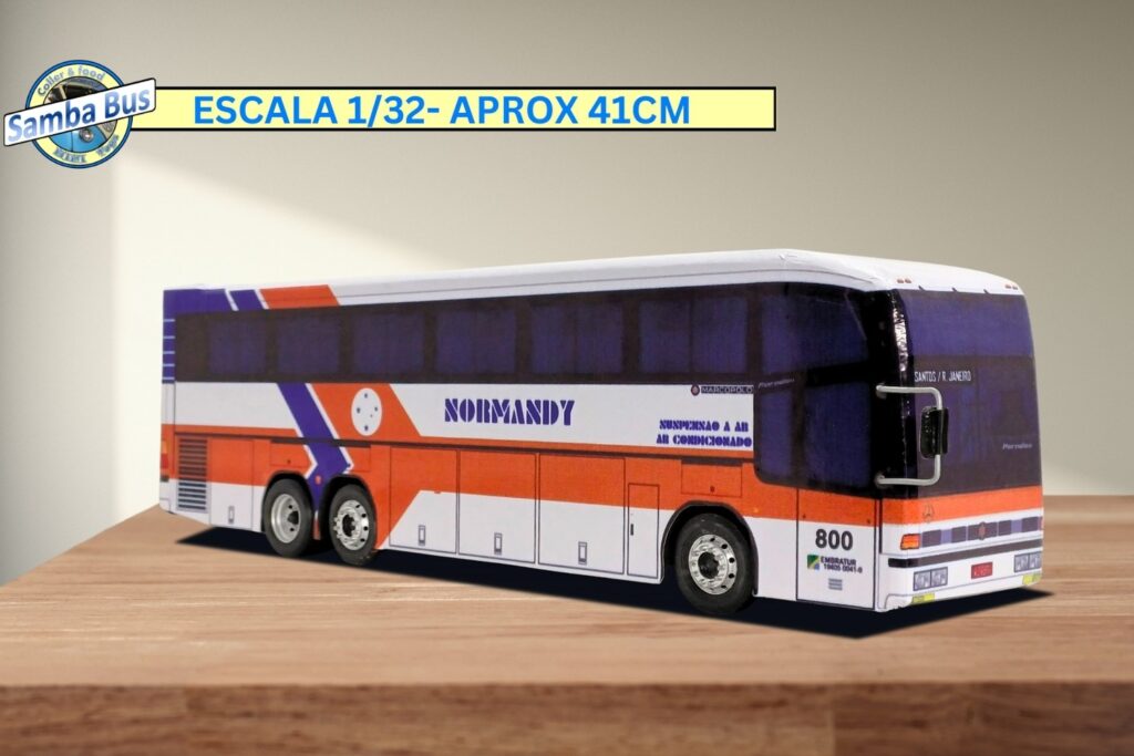Miniatura de Ônibus Normandy Marcopolo Paradiso G4 (5)