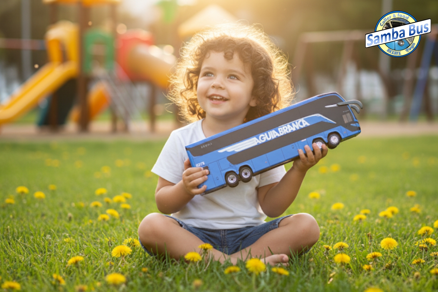 Miniatura de Ônibus no Dia das Crianças. Um presente especial