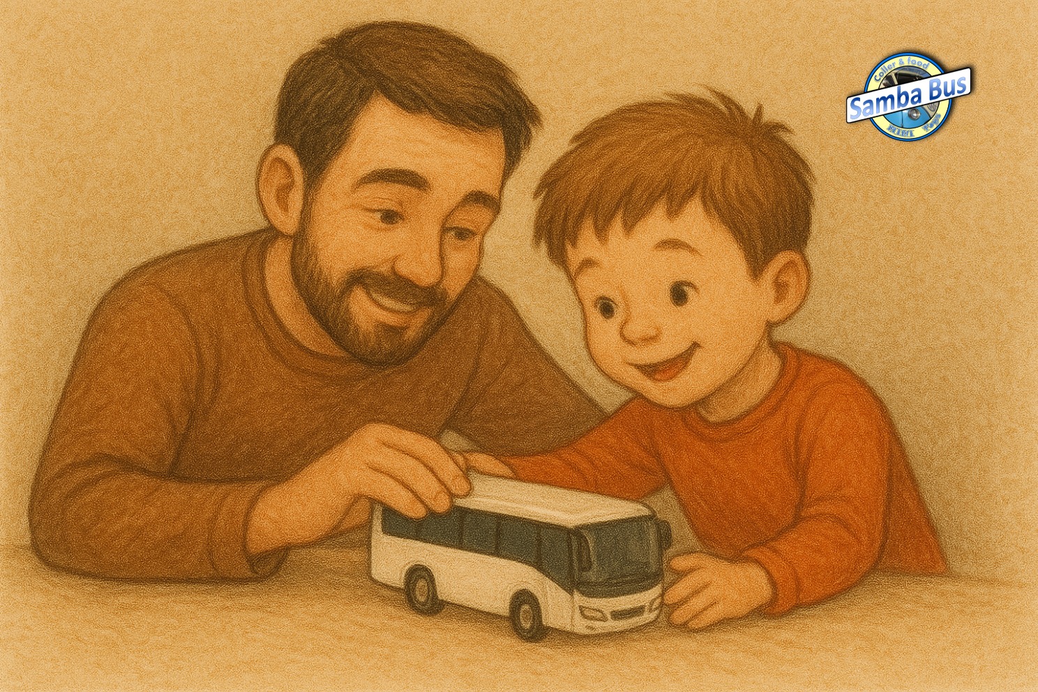 As Miniaturas de Ônibus Aproximam Pais e Filhos