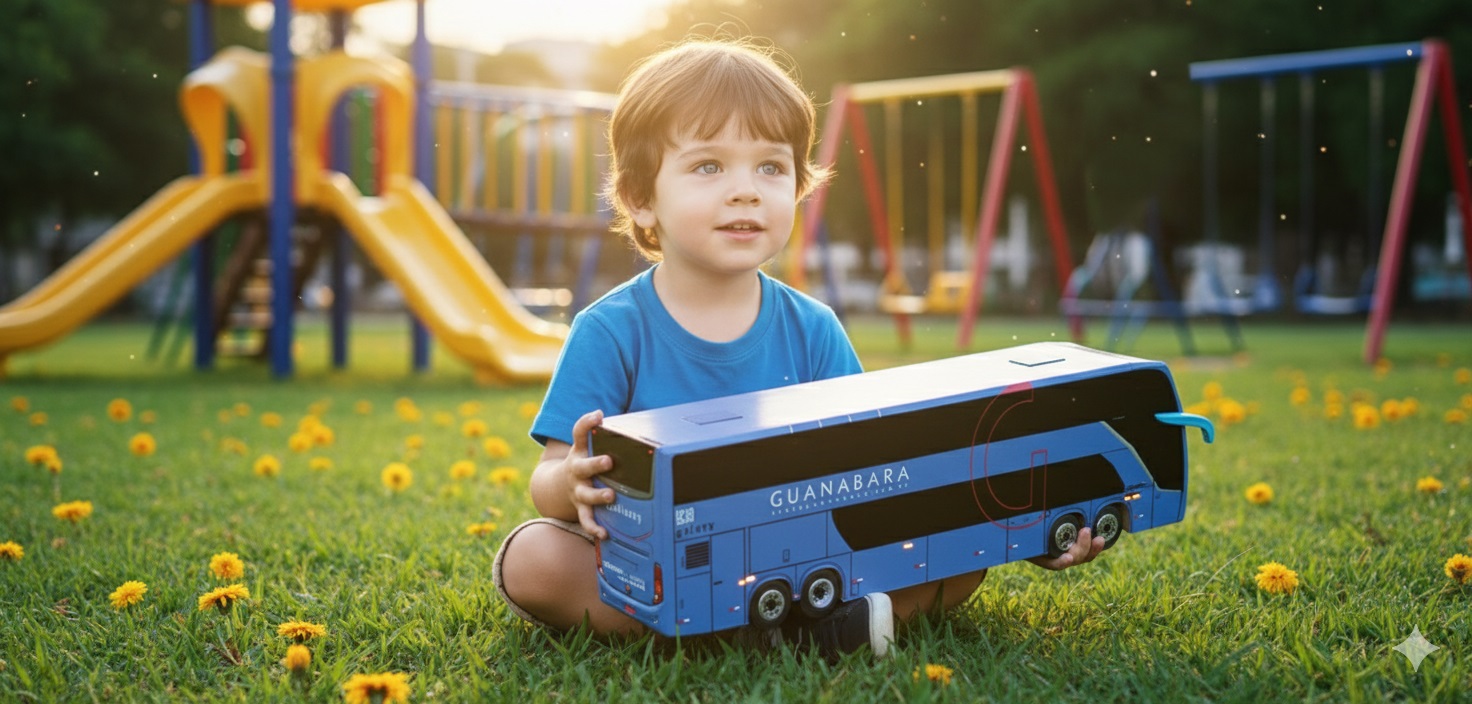 Miniaturas de Ônibus Samba Bus (2)