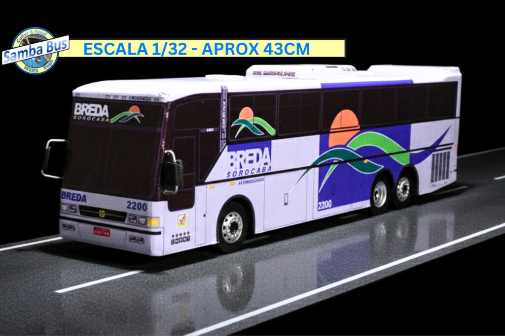 Miniatura de Ônibus Breda Sorocaba Busscar Jum Buss (3)
