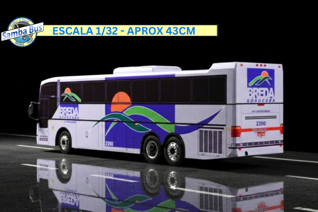 Miniatura de Ônibus Breda Sorocaba Busscar Jum Buss (4)