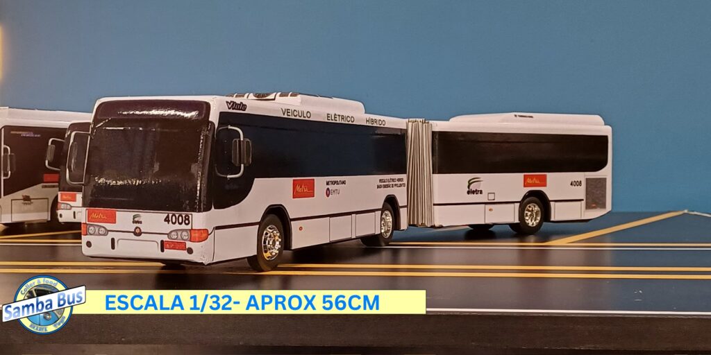 Miniatura de Ônibus Híbrido Metra (2)