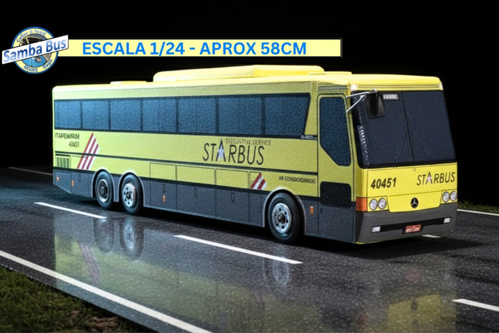 Miniatura de Ônibus Itapemirim Starbus (1)