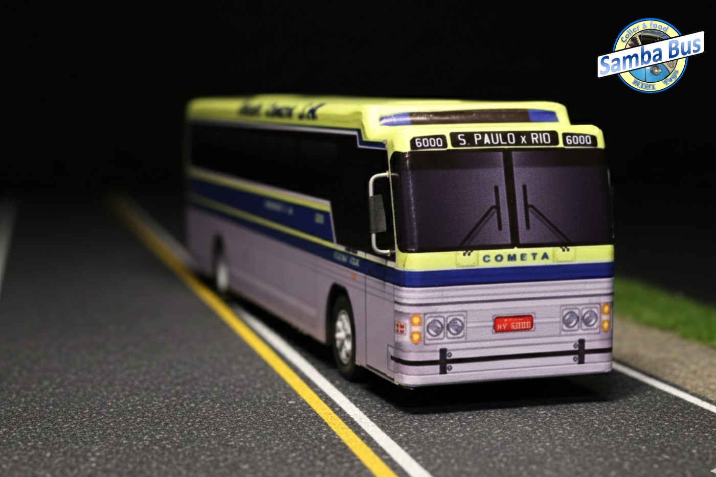 Os Materiais das Miniaturas de Ônibus Samba Bus. MDF, Vinil e 3D: