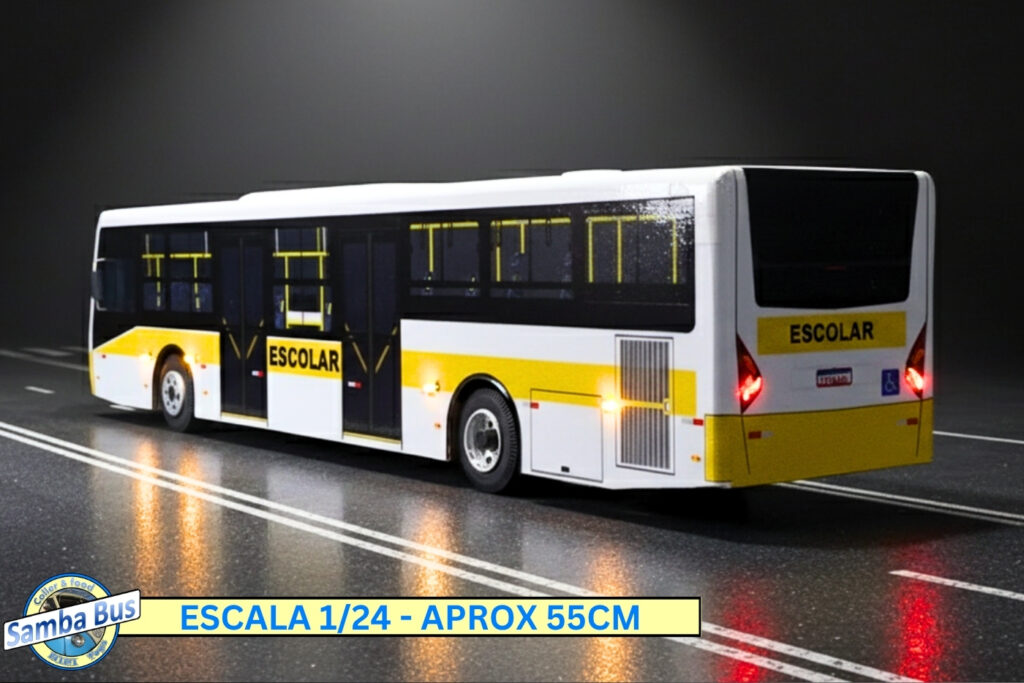 Miniatura de Ônibus Escolar Caio Millennium (1)