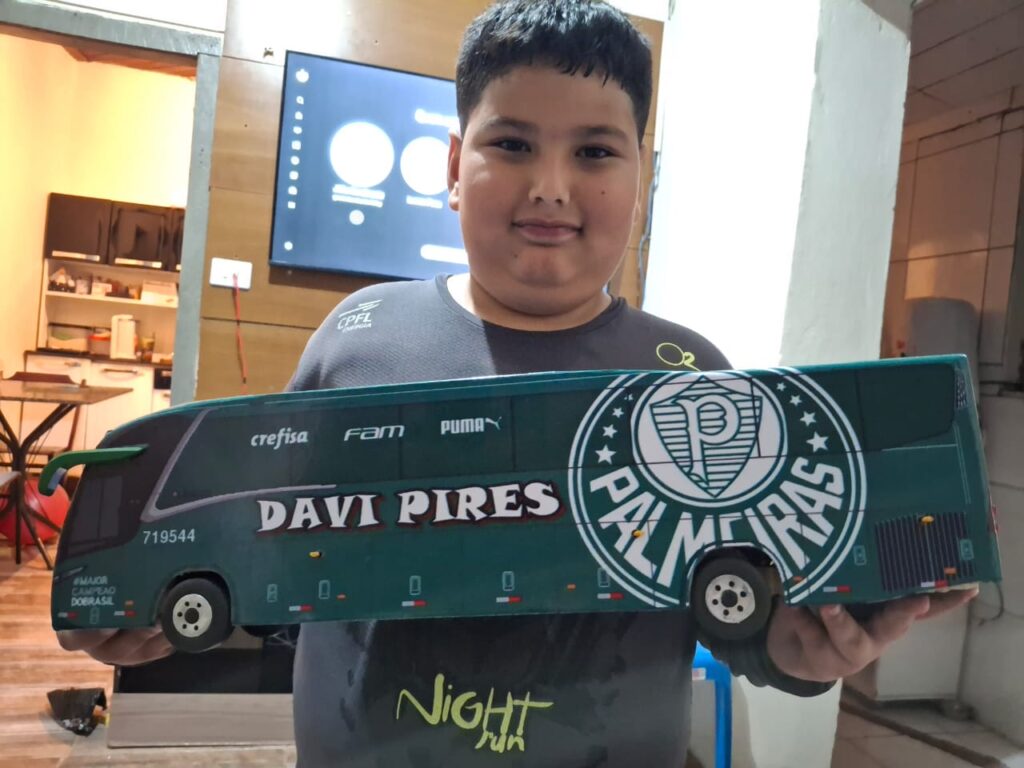 Miniaturas de Ônibus Samba Bus-