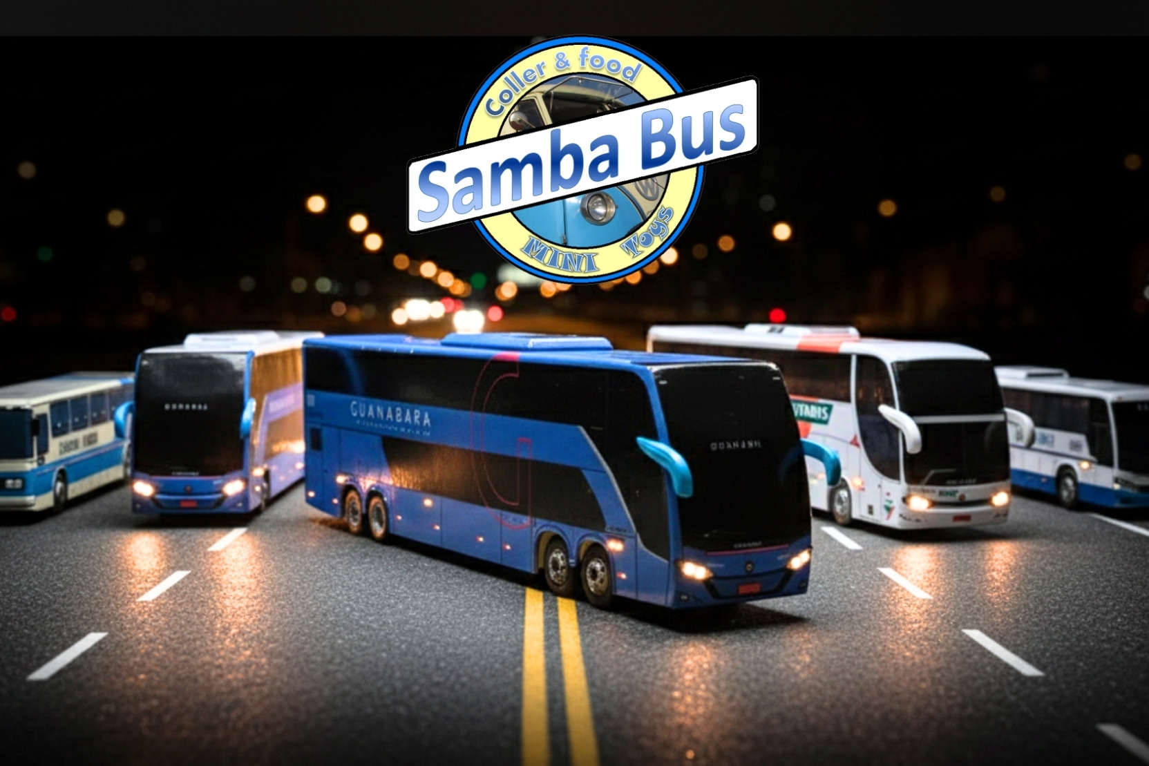 Miniaturas de Ônibus com LED: Realismo Elevado ao Máximo