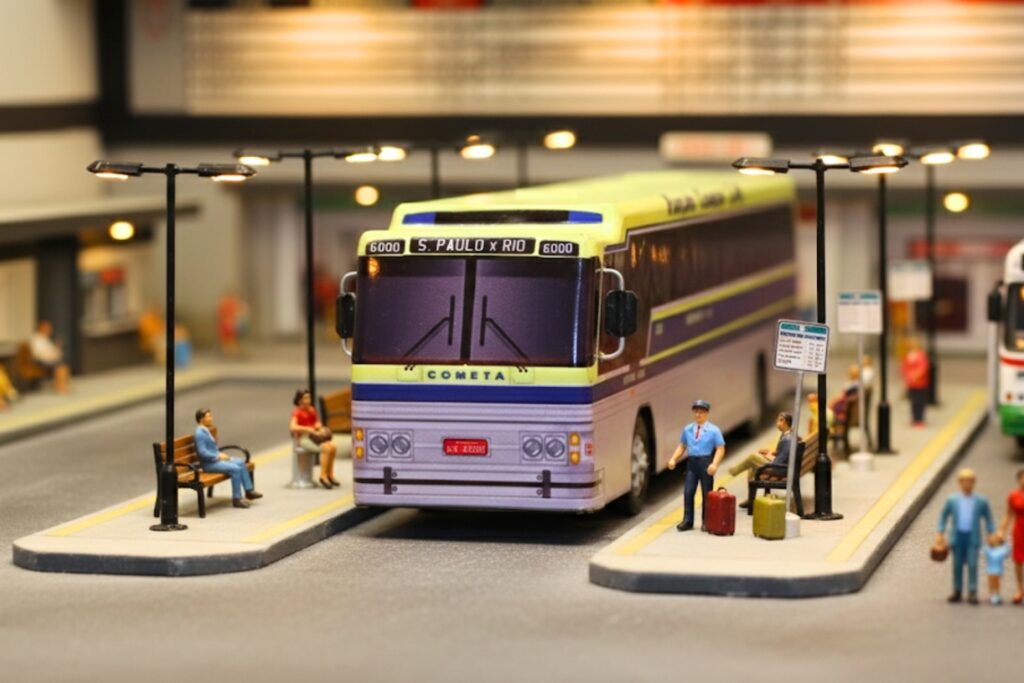 Miniaturas de Ônibus Samba Bus