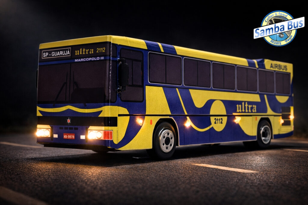 Miniatura de Ônibus Viação Ultra Marcopolo III (4)