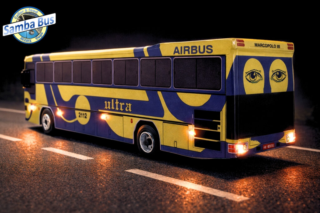 Miniatura de Ônibus Viação Ultra Marcopolo III (4)