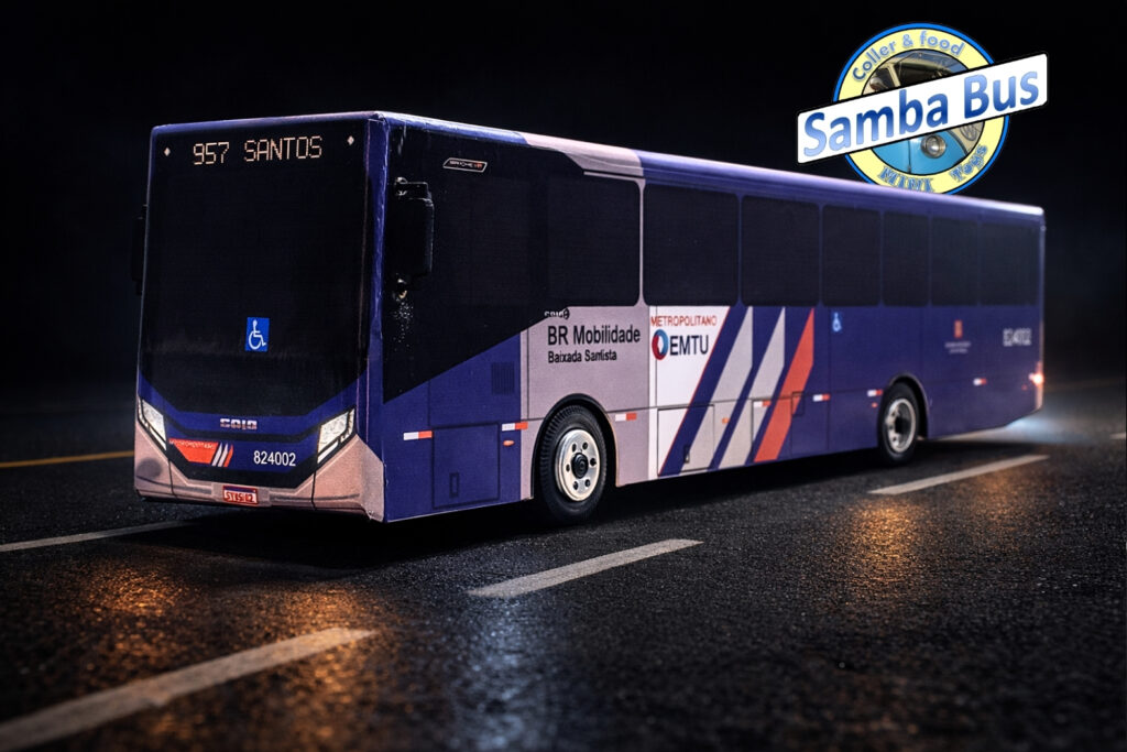 Miniatura de Ônibus BR Mobilidade CAIO Apache VIP (5)